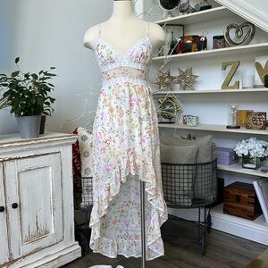 Floral mini dress NWT